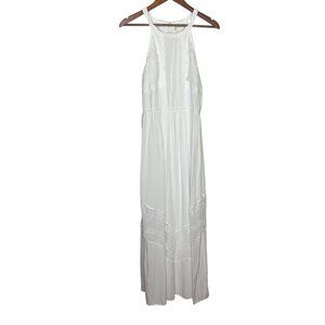 Altar’d state Mala boho maxi dress white‎ Sz L